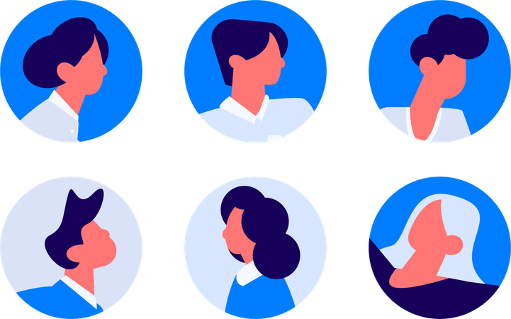 Web developer working on project  Illustration