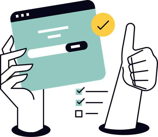 Web developing  Illustration