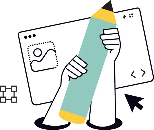 Web Development  Illustration