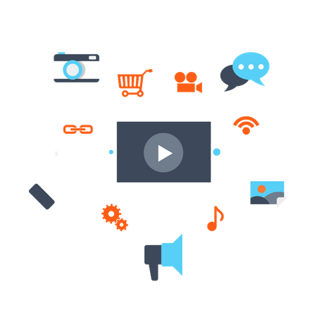 Web Marketing  Illustration