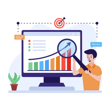 Web monitoring  Illustration