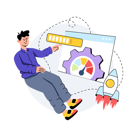 Web Optimization  Illustration