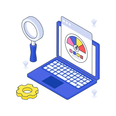 Web Optimization  Illustration