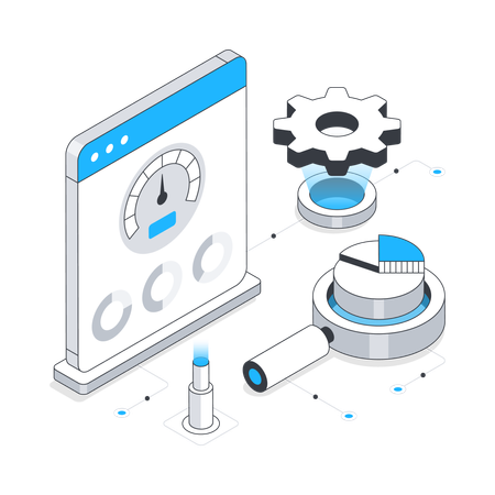 Web Optimization  Illustration