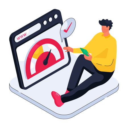 Web Optimization  Illustration