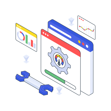 Web Performance  Illustration