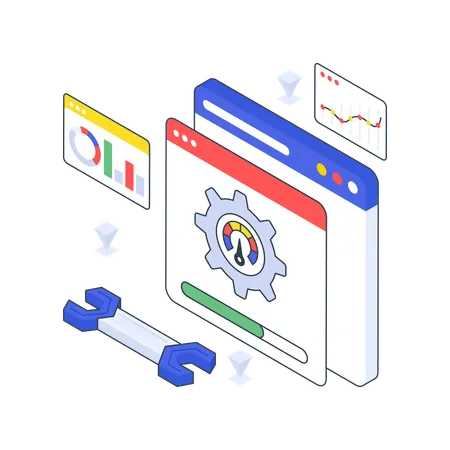 Web Performance  Illustration