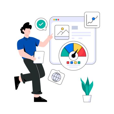 Web Performance  Illustration