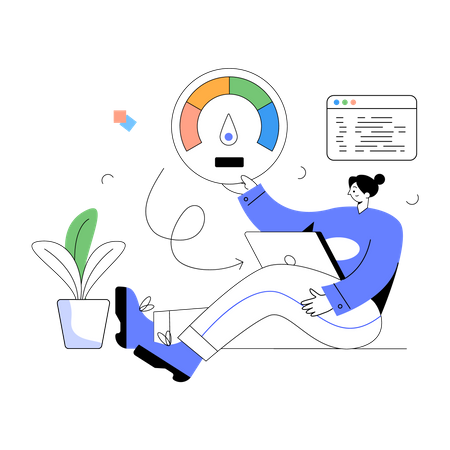 Web Performance  Illustration