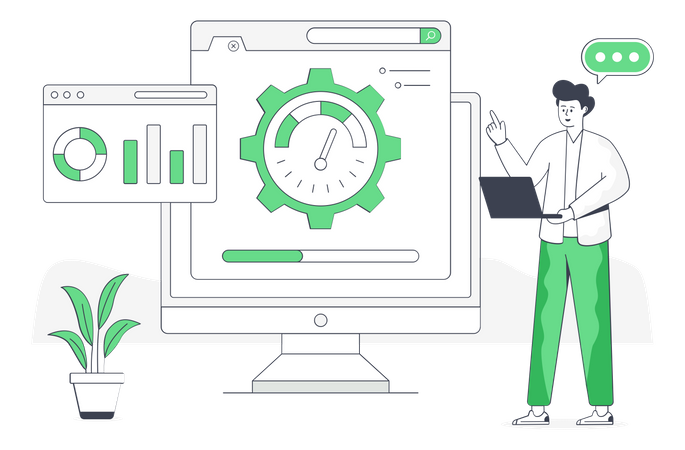 Web Performance  Illustration