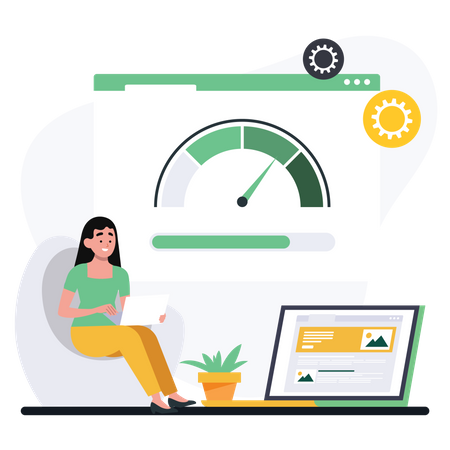 Web Performance  Illustration