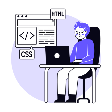 Web Programming Illustration