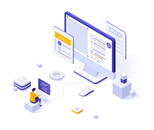 Web programming  Illustration