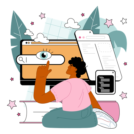 Web programming testing  Illustration