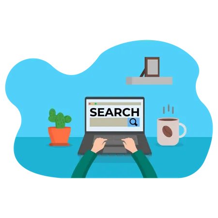 Web search Illustration