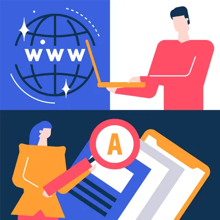 Web search  Illustration