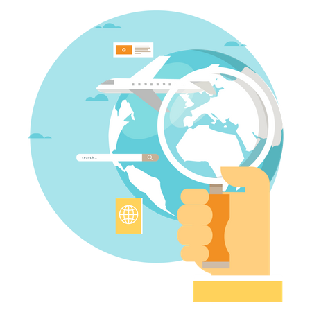 Web Search  Illustration