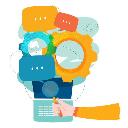 Web Search  Illustration