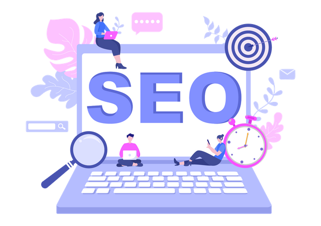 Web search optimization  Illustration
