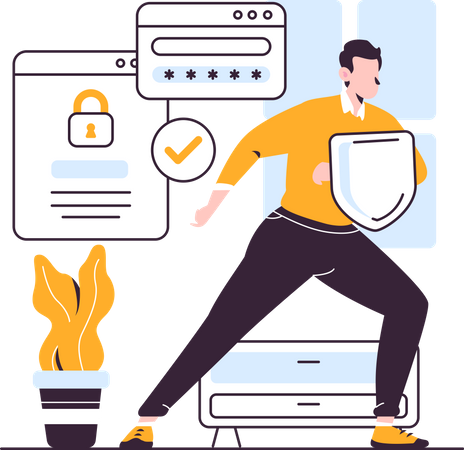 Web Security  Illustration