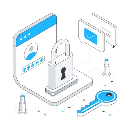 Web Security  Illustration