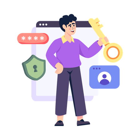 Web Security  Illustration