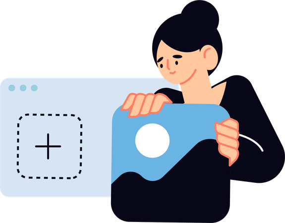 Web UI UX Illustration