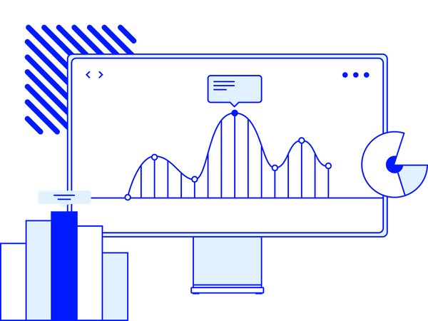 Netz Analyse  Illustration