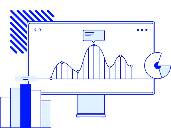 Netz Analyse  Illustration