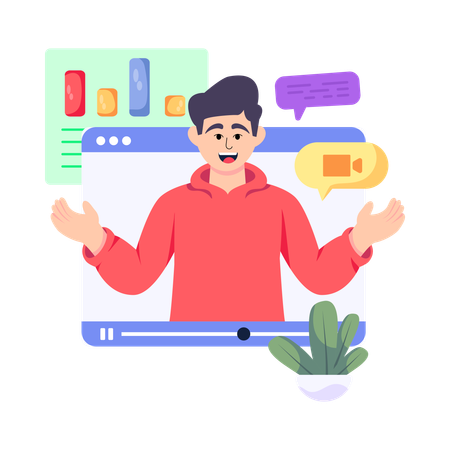 Séminaire en ligne  Illustration