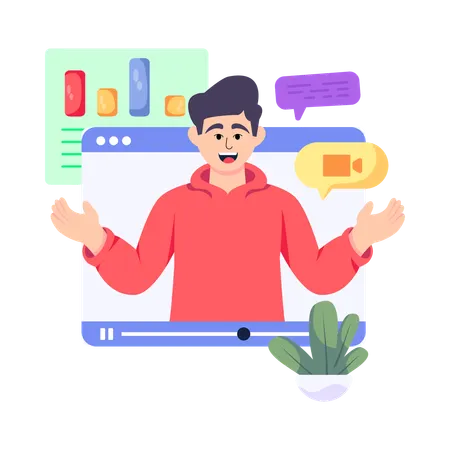 Séminaire en ligne  Illustration