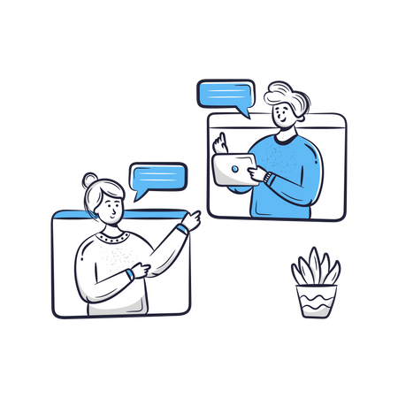 Webinar  Illustration