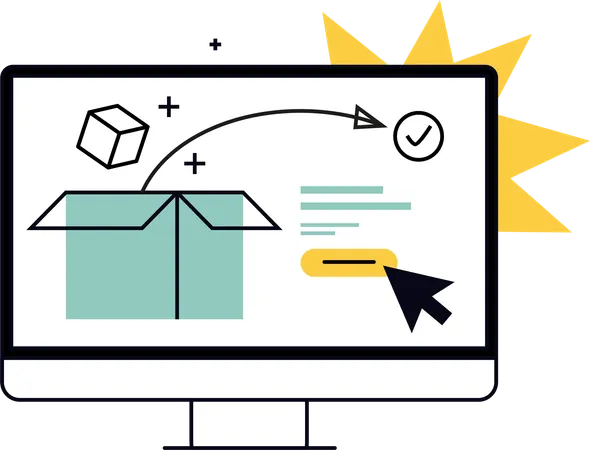 Webpage Designing  Illustration