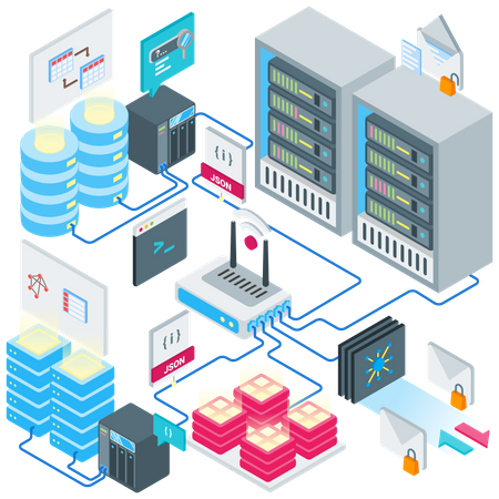 Webserver  Illustration