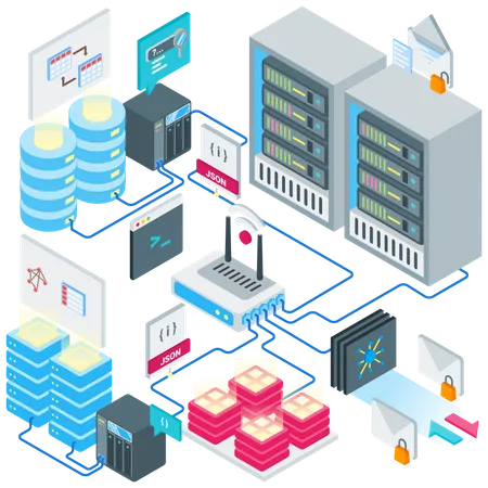 Webserver  Illustration