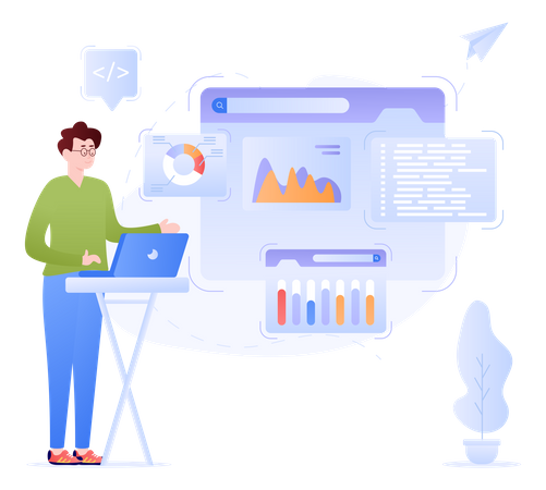Website Analysis  Illustration