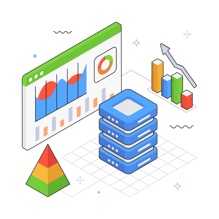 Website Analytics  Illustration