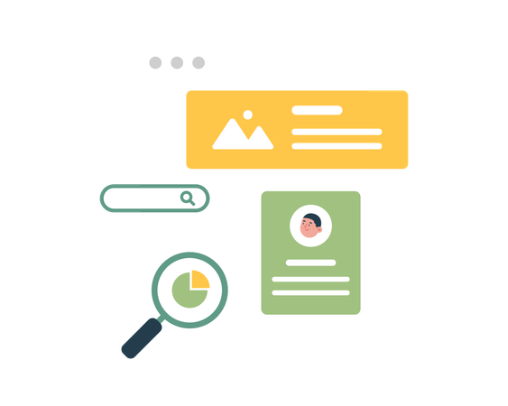 Website audit  Illustration