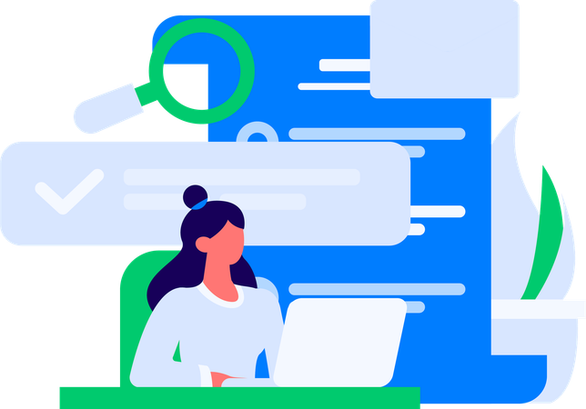 Website coding using html code  Illustration