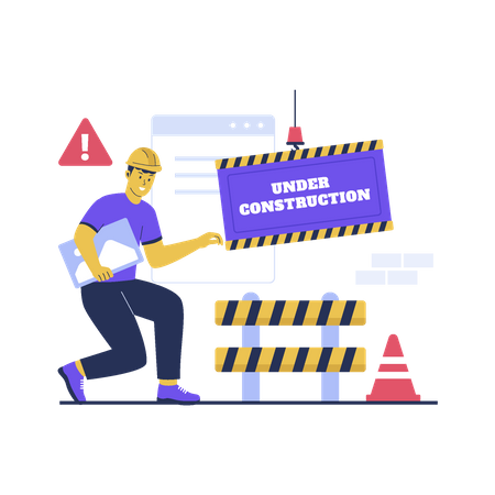 Website Development  Illustration