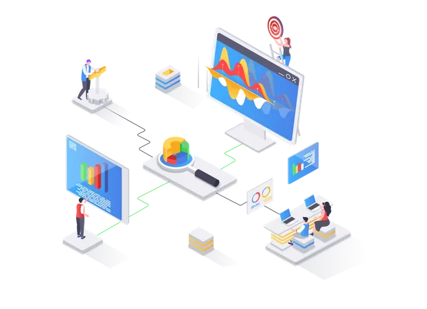 Website optimization  Illustration