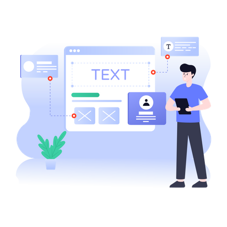 Website Prototyping  Illustration