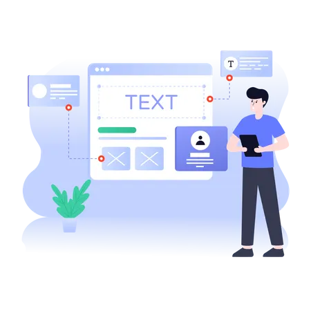 Website Prototyping  Illustration