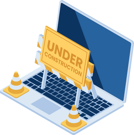 Website Under Maintenance  Illustration