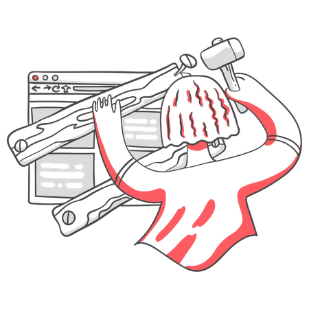 Website Under Maintenance Illustration