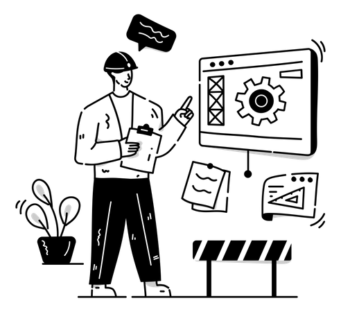 Website Under Maintenance Illustration