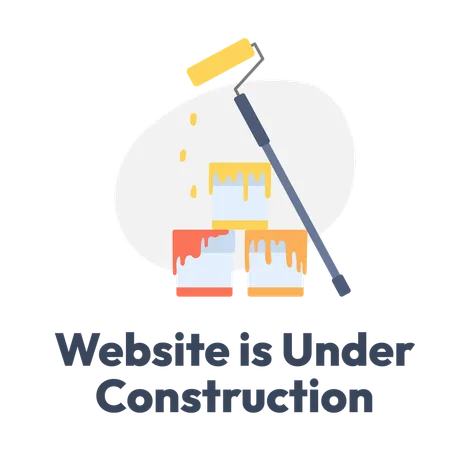 Website under reconstruction  Illustration