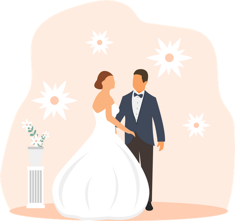 Wedding Ceremony  Illustration