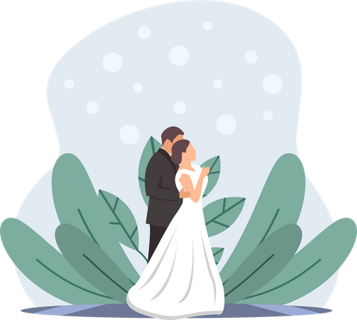 Wedding Ceremony Illustration