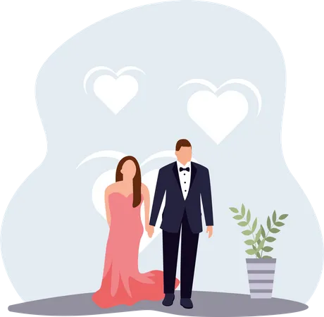 Wedding Ceremony  Illustration